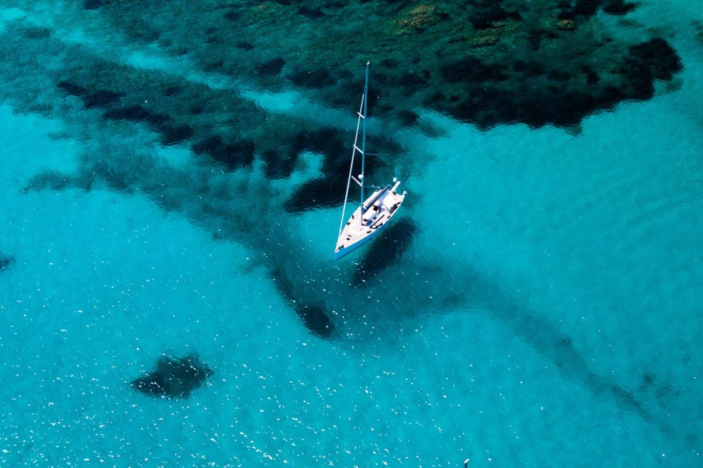 Celebrities can often be found where luxury yachts rock in crystal-clear water.