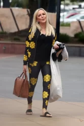 Shannon Beador - Floral Print Style In Ontario 10-17-2024 (1)