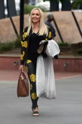 Shannon Beador - Floral Print Style In Ontario 10-17-2024 (3)